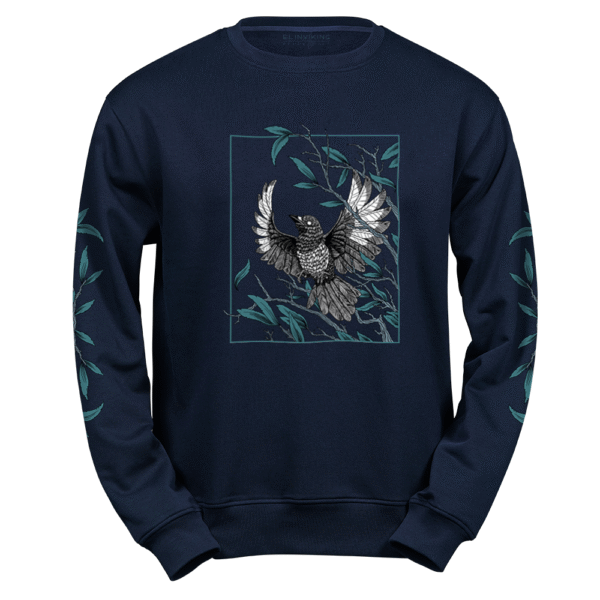 Sweatshirt - Skata (Midnatt version) - Bild 5