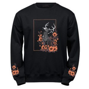 Sweatshirt - Hjort (Bärnsten version)