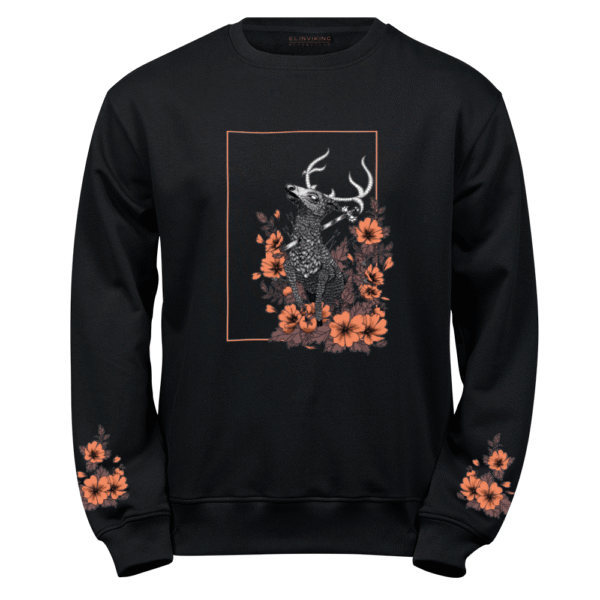 Sweatshirt - Hjort (Bärnsten version)