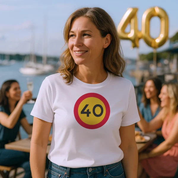 40 skylt