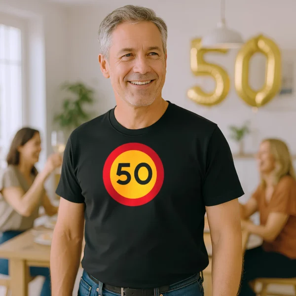 50 skylt