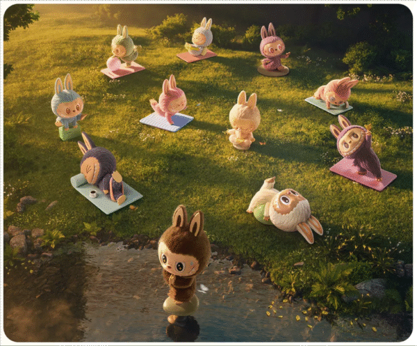 Monster Lazy Yoga blindbox